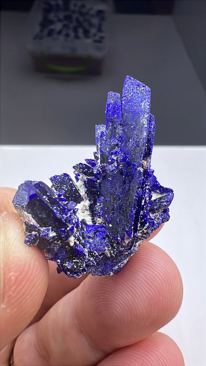 Blue Azurite Crystal  Specimen Lot 60-70 Pieces