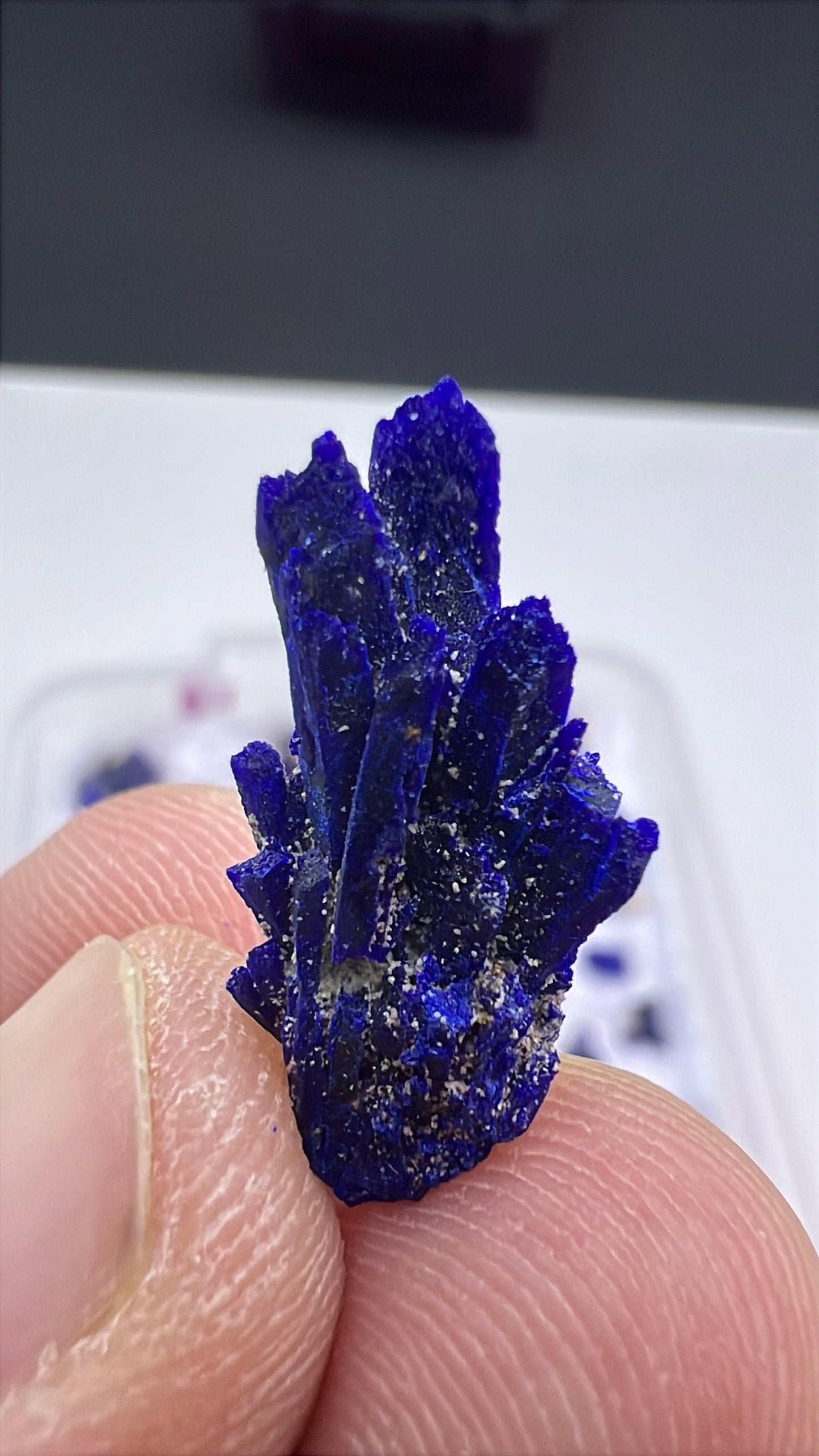 Blue Azurite Crystal  Specimen Lot 60-70 Pieces