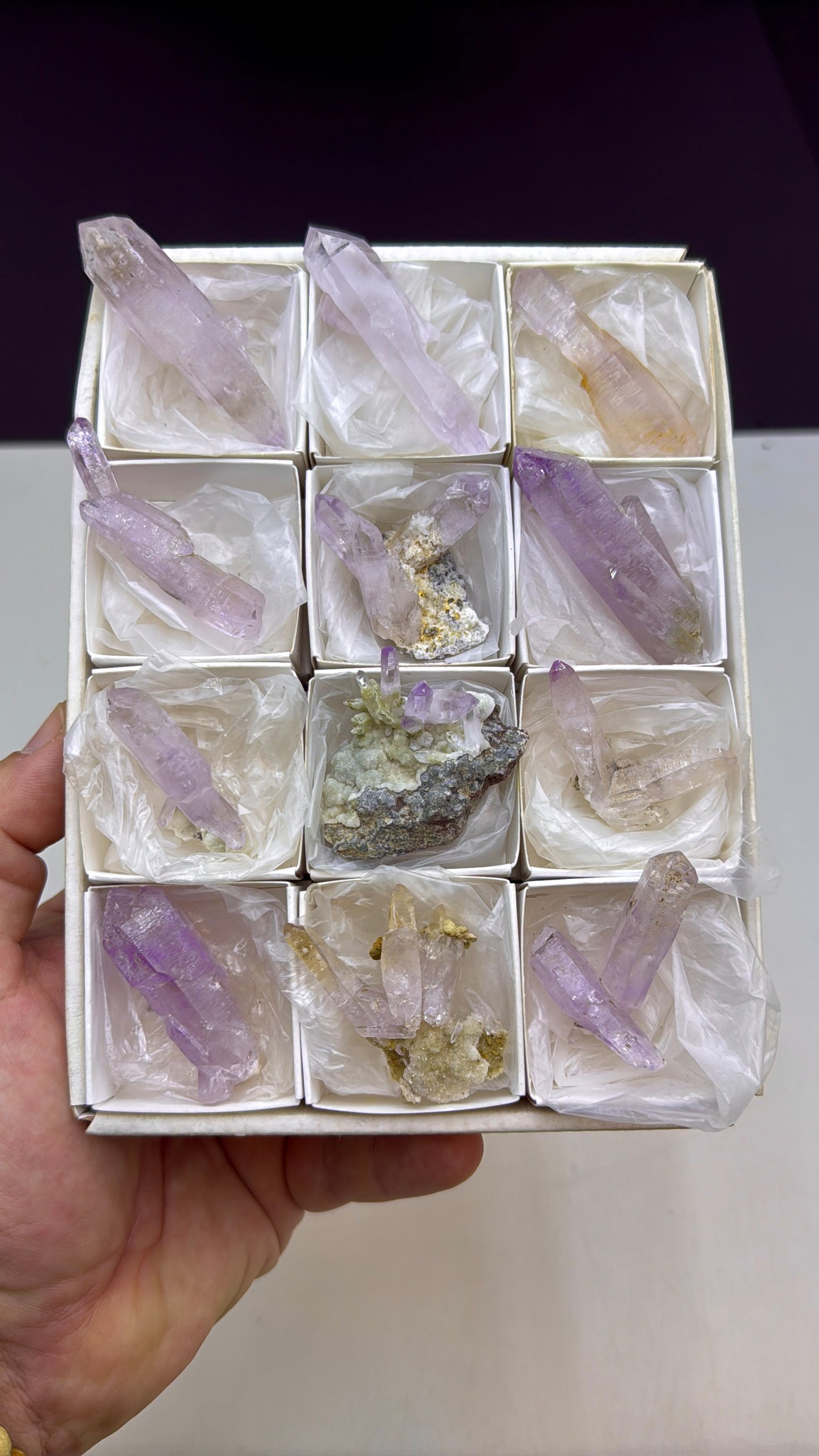 Vera Cruz Amethyst Crystal Lot