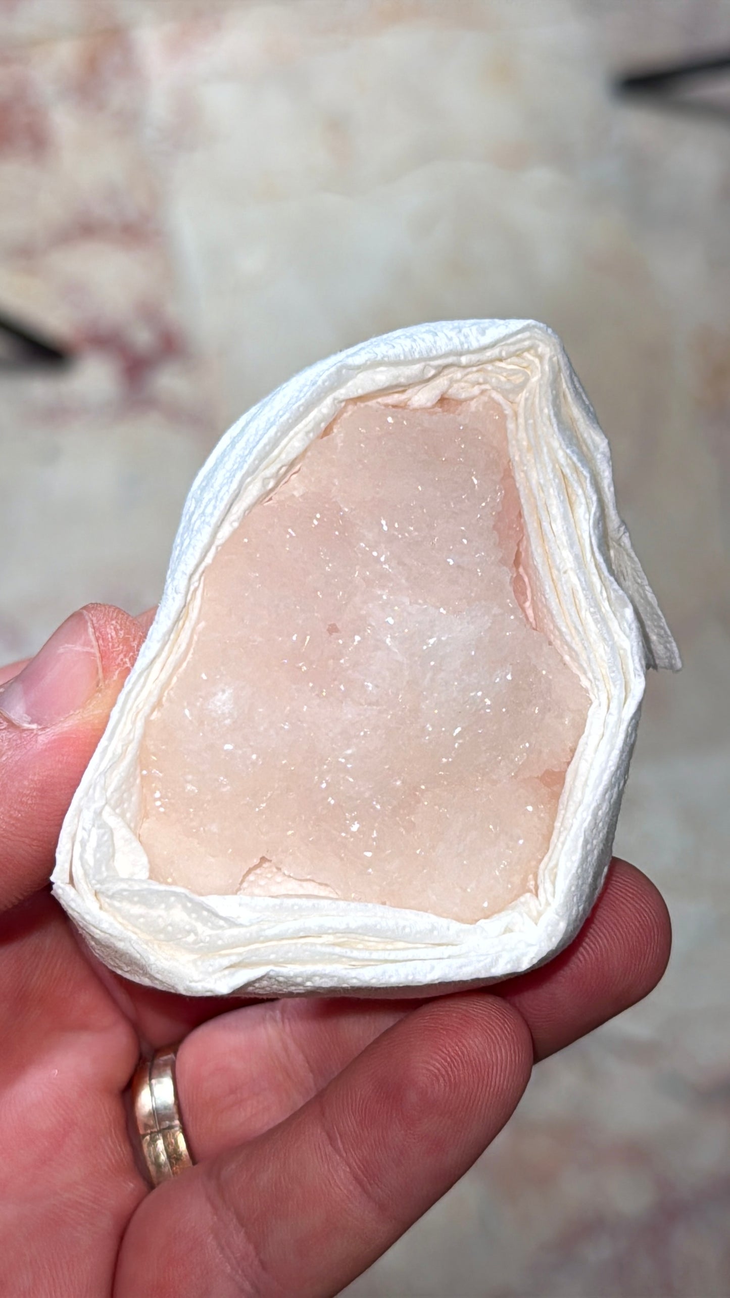 UV Pink Mangano Calcite Crystal Lot