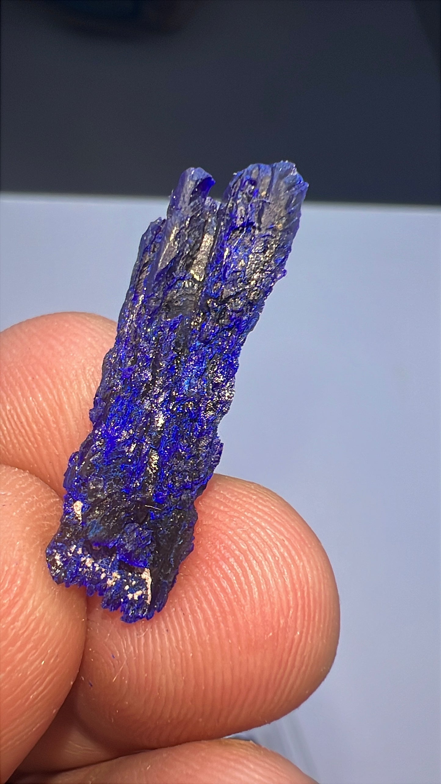 Blue Azurite Crystal  Specimen Lot 60-70 Pieces