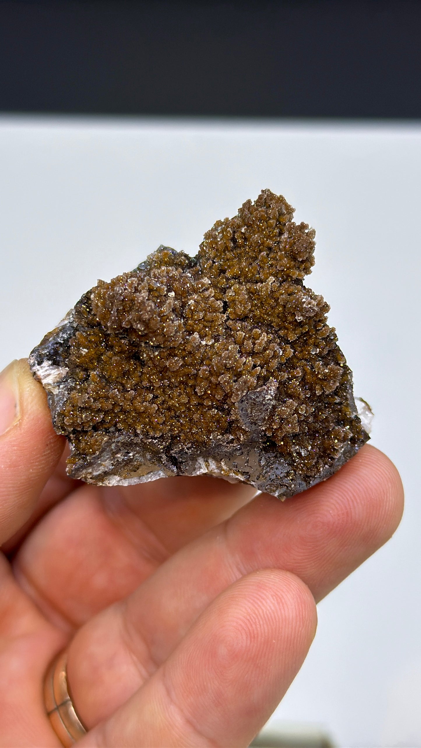 Combination of Quartz, Manganese Oxide, Red Hematite, Limonite and Calcite Mineral Specimen Lot