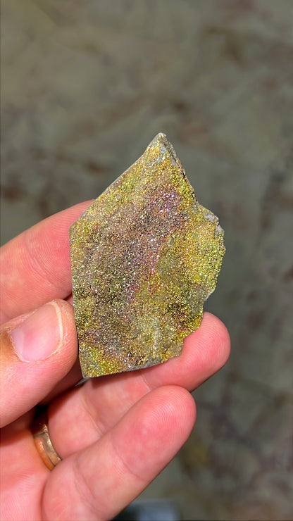 Rainbow Chalcopyrite Crystal Lot