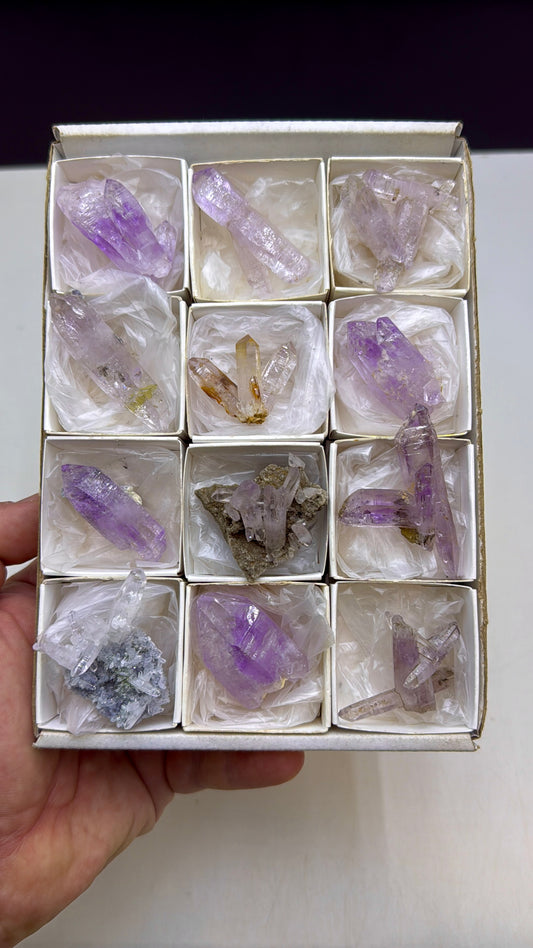 Vera Cruz Amethyst Crystal Lot