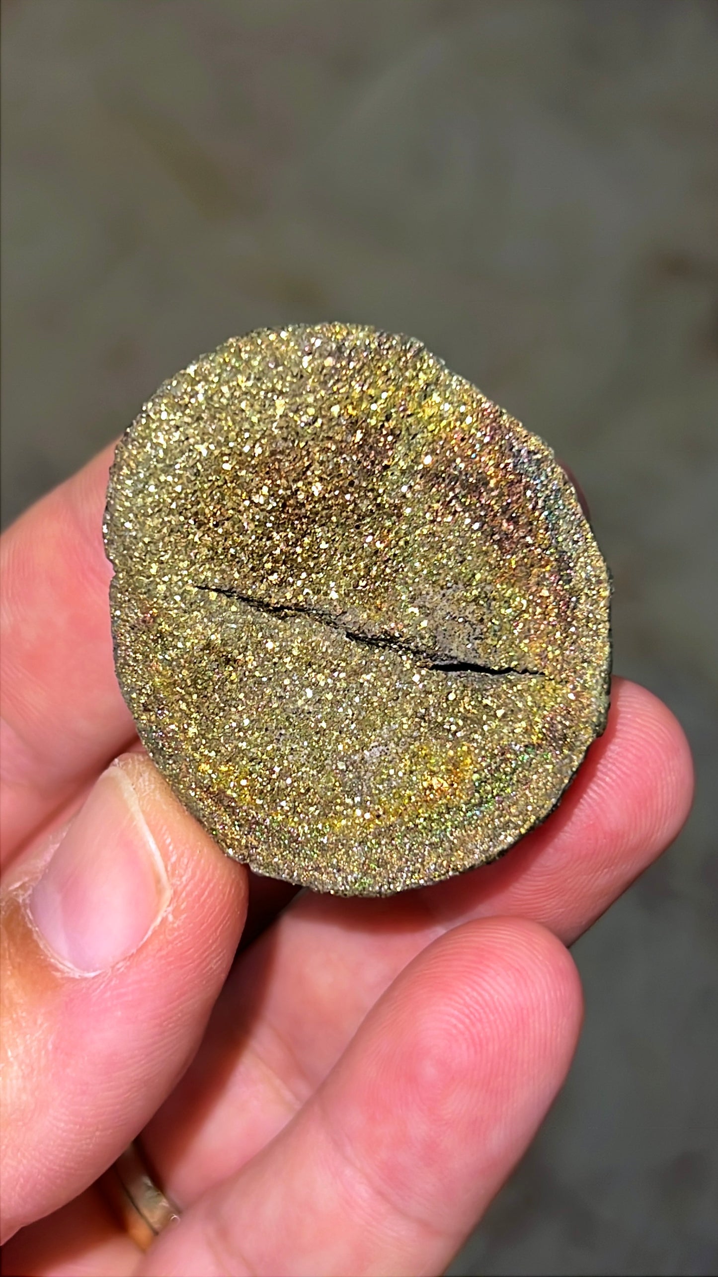 Rainbow Chalcopyrite Crystal Lot