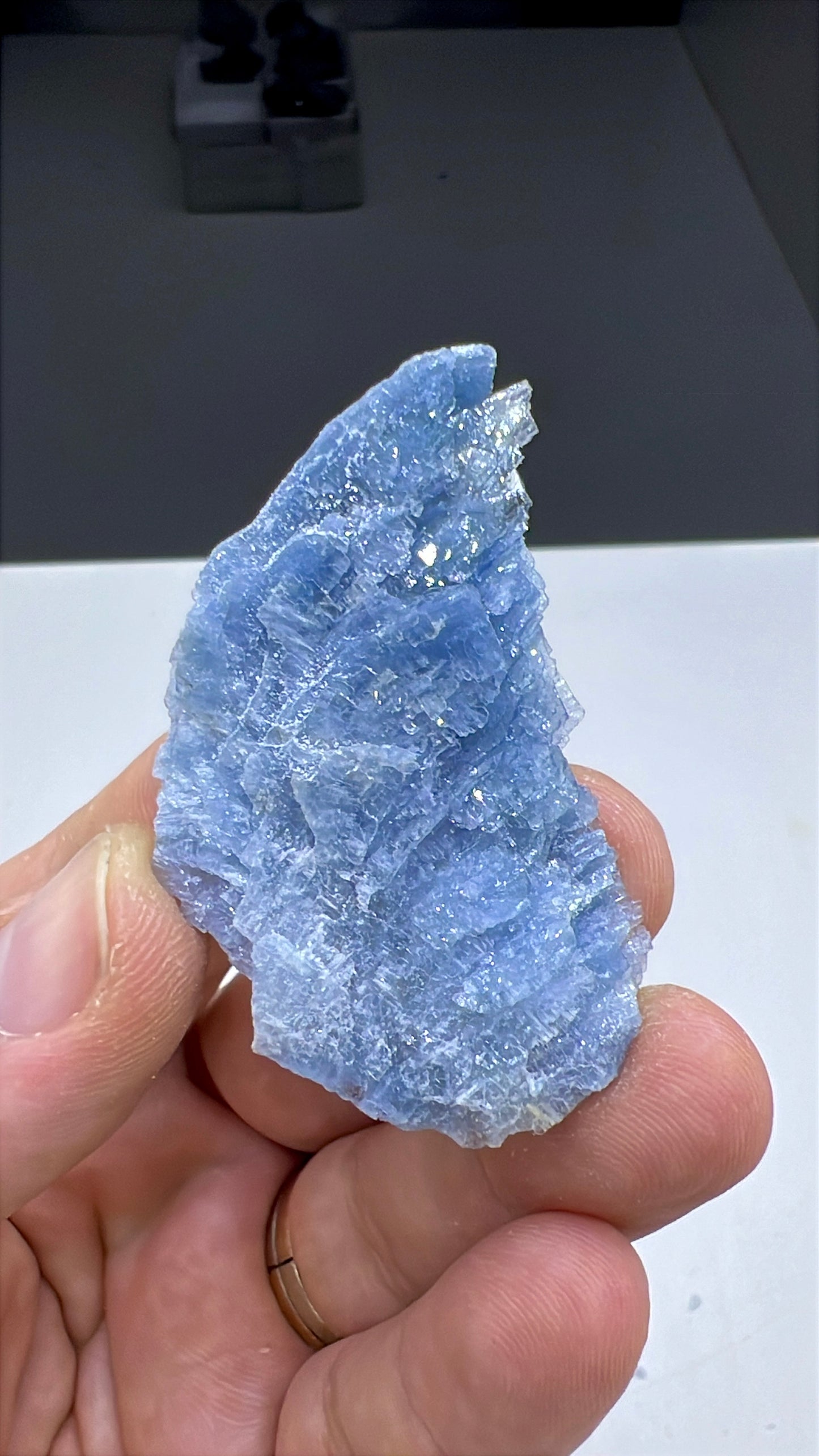 Blue Barite Specimen Lot