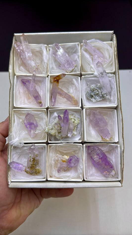 Vera Cruz Amethyst Crystal Lot