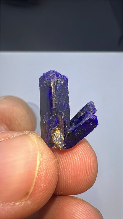 Blue Azurite Crystal  Specimen Lot 60-70 Pieces