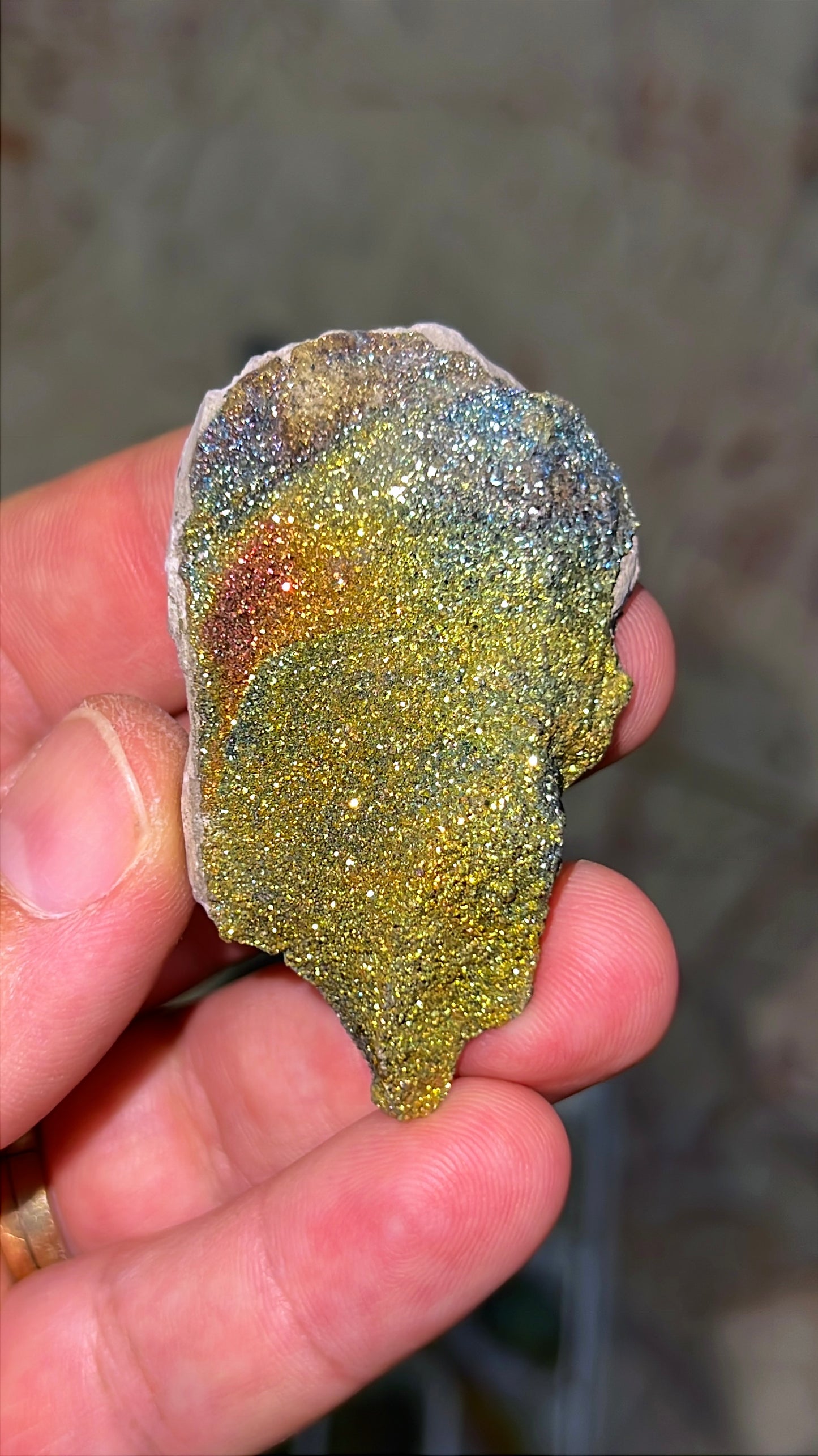 Rainbow Chalcopyrite Crystal Lot