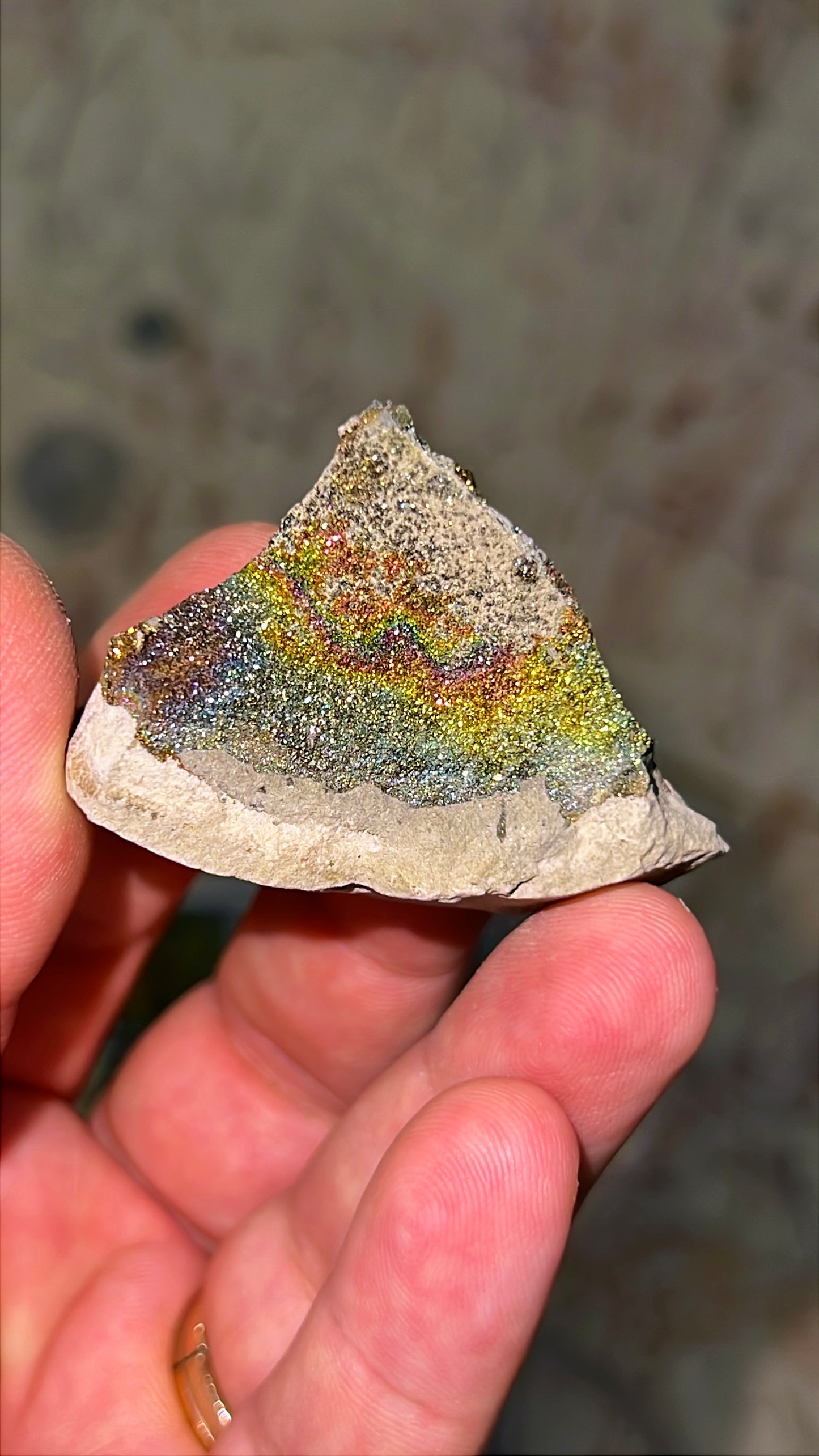 Rainbow Chalcopyrite Crystal Lot