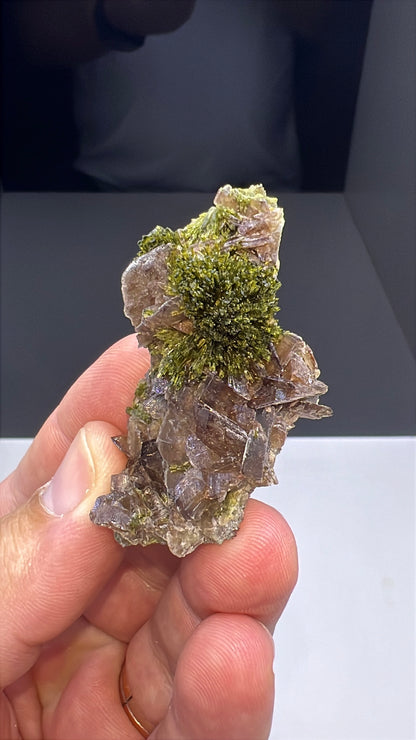 Axinite with Epidote Specimen