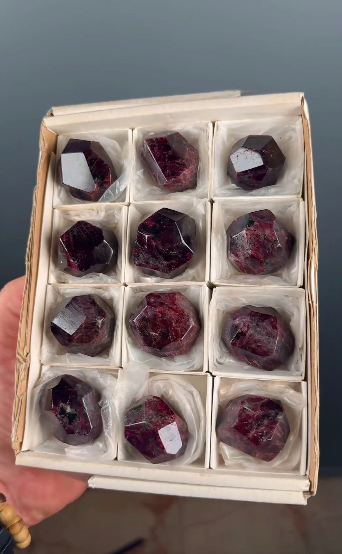 Red Rhodolite Garnet Lot