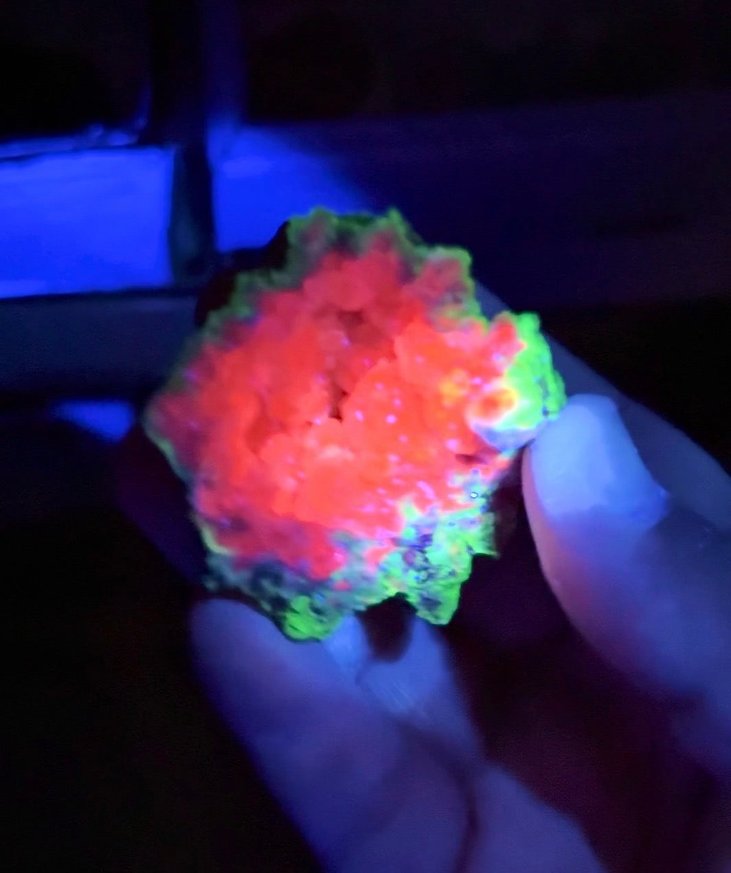 Watermelon Calcite Specimen Lot