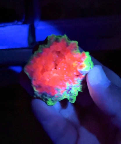 Watermelon Calcite Specimen Lot