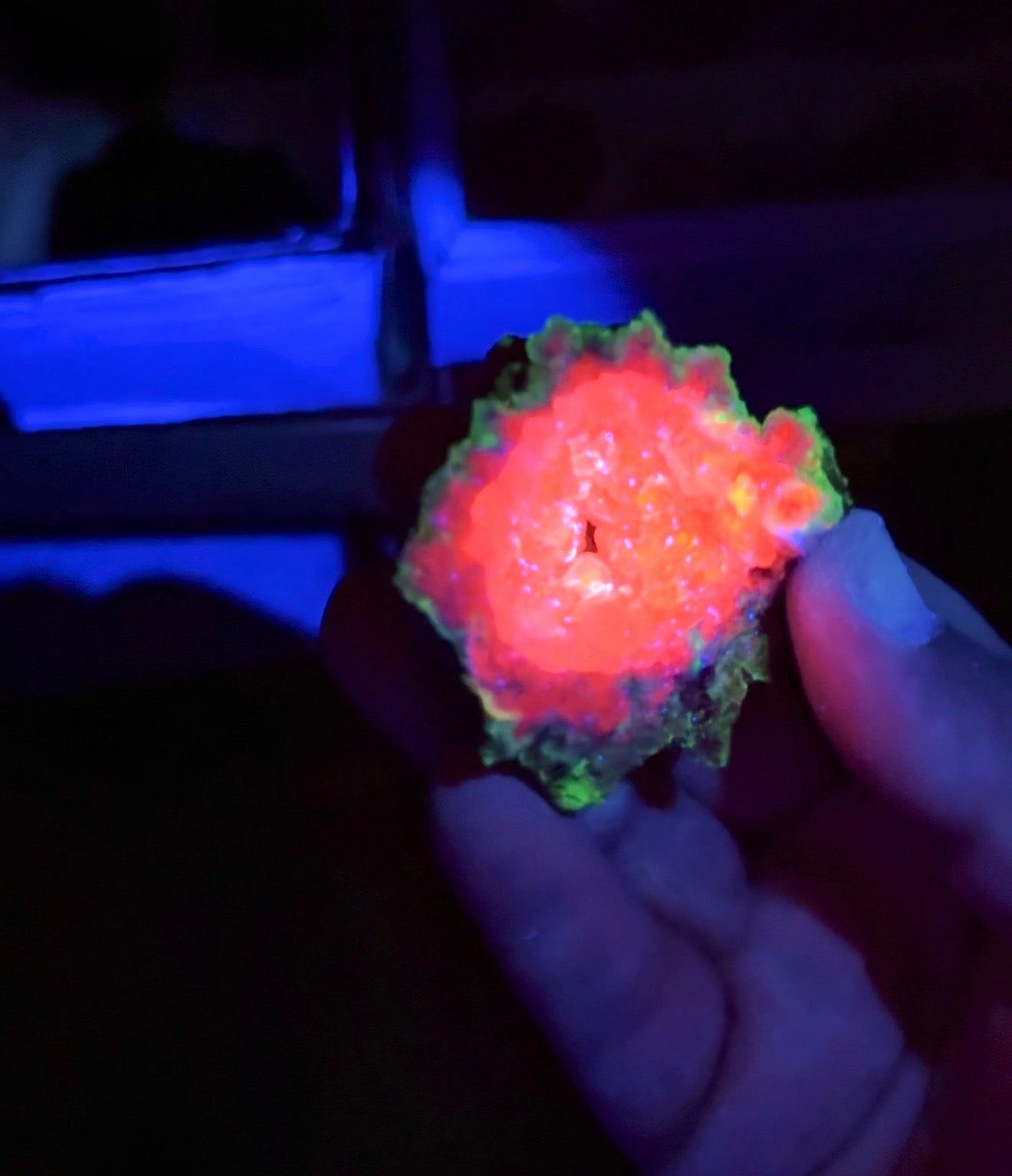 Watermelon Calcite Specimen Lot