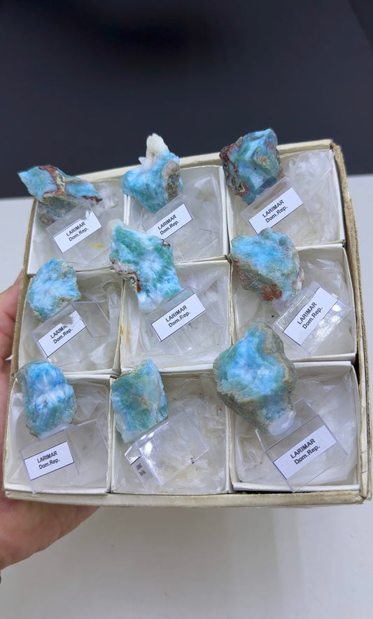 Larimar Crystal Lot
