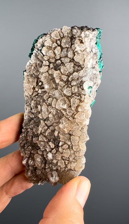 Dioptase with Quartz Mineral Specimen