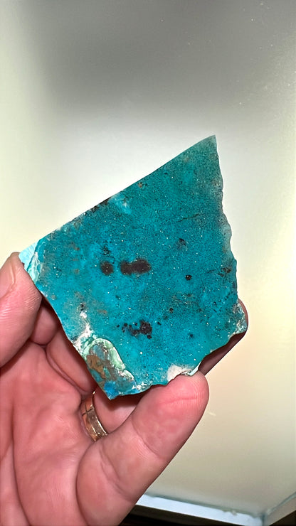 Druzy Blue Chrysocolla Lot-9 pieces