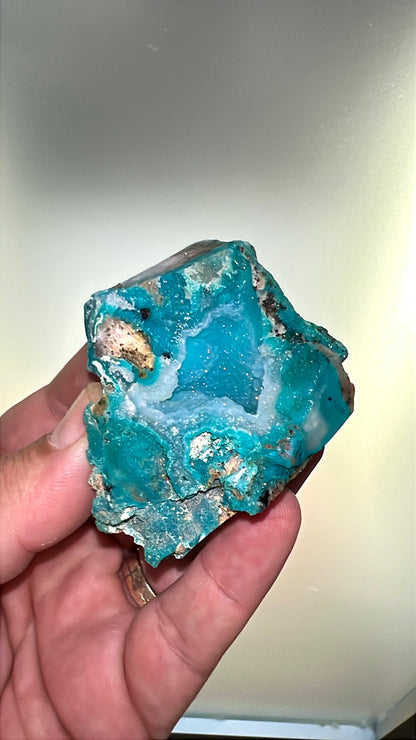 Druzy Blue Chrysocolla Lot-9 pieces