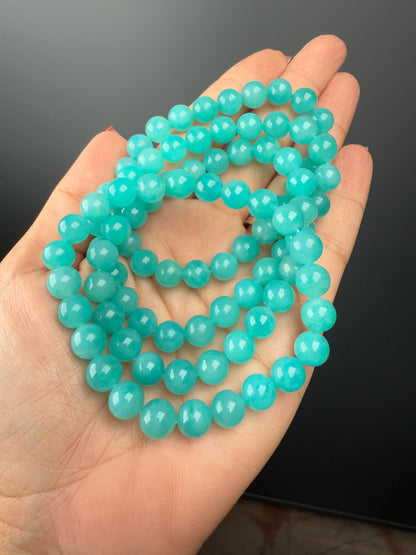 8 MM Amazonite Bracelets (4 Pieces)