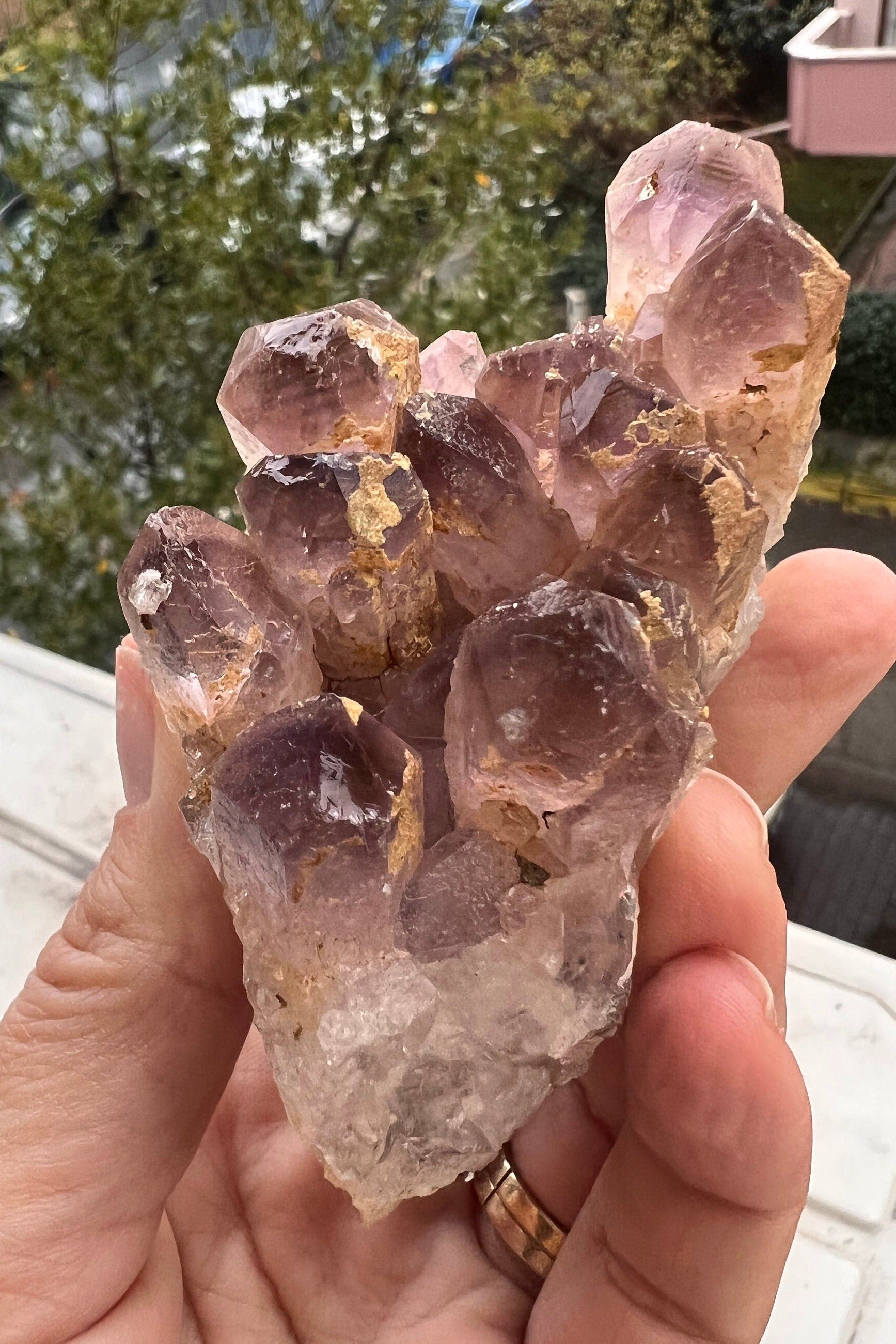 Amazing Piece! Raw Ametrine Crystal Cluster, Ametrine Crystal