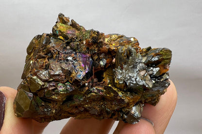 Magical! Natural Irısdecent Hematite Specimen From Italy