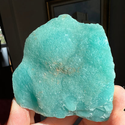 Blue Aragonite Cluster Mineral Specimen