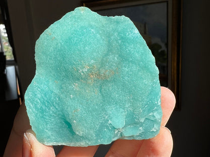 Blue Aragonite Cluster Mineral Specimen