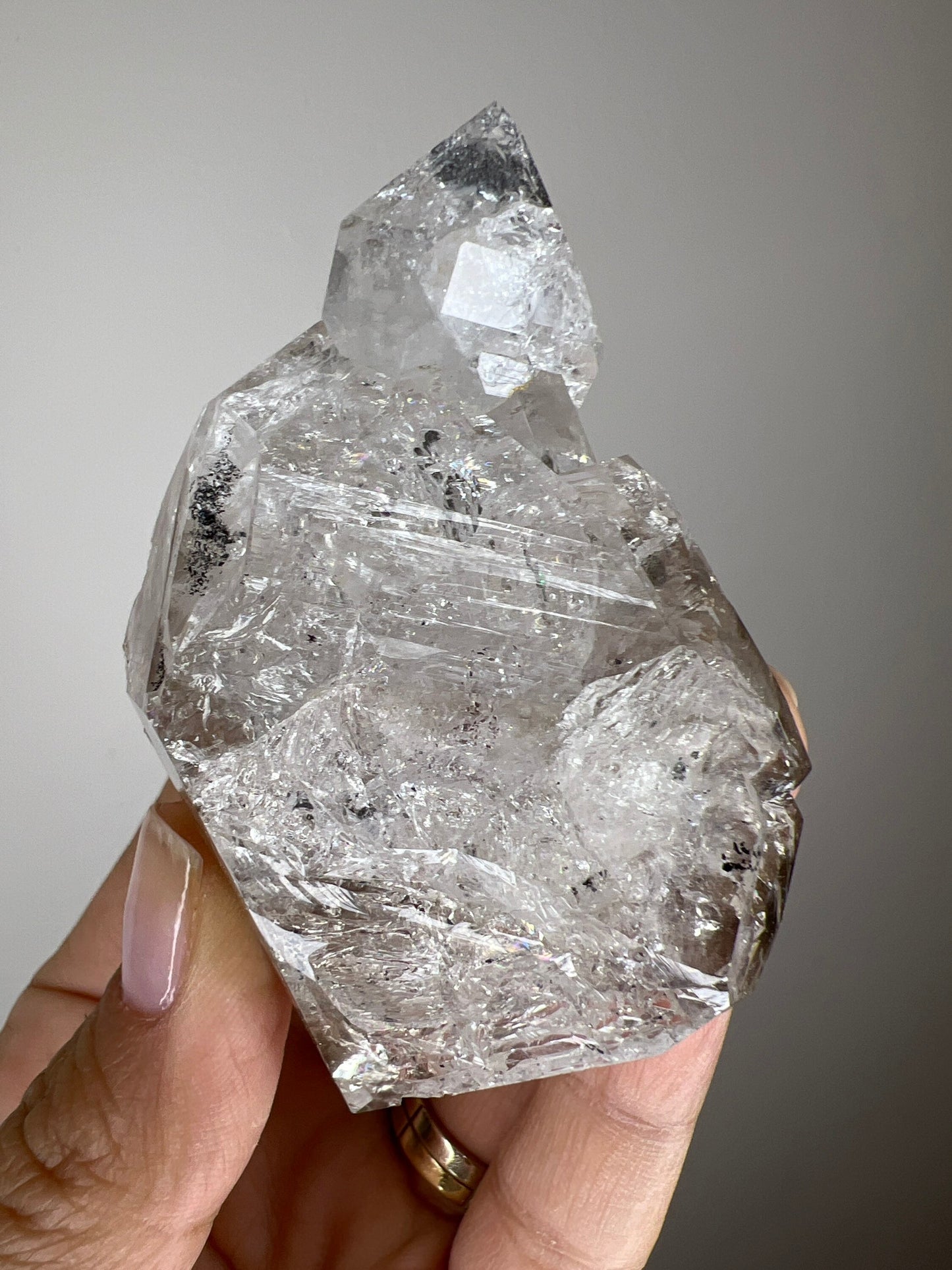 Amazing Piece!Herkimer Diamond Crystal Specimen, Herkimer Diamond