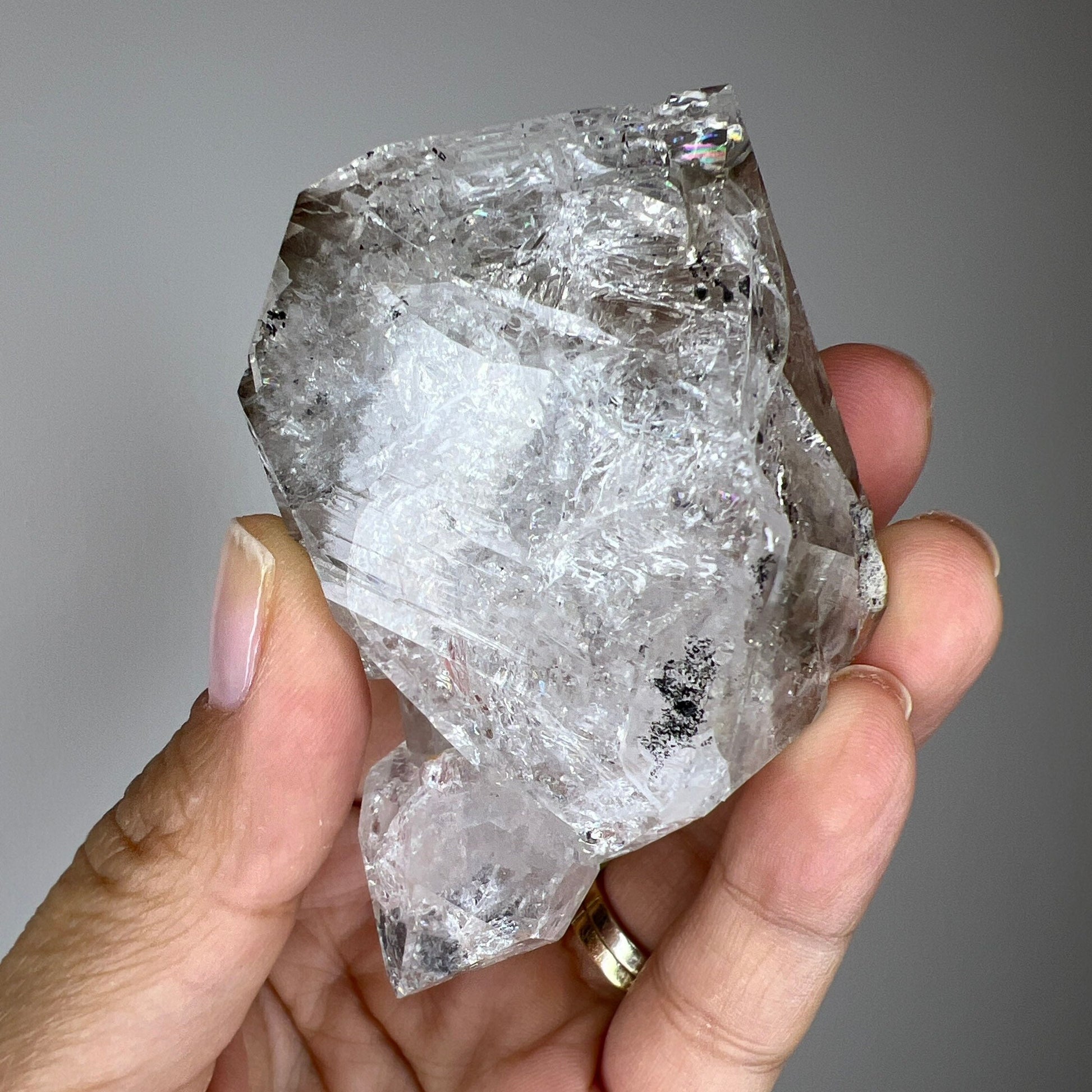 Amazing Piece!Herkimer Diamond Crystal Specimen, Herkimer Diamond