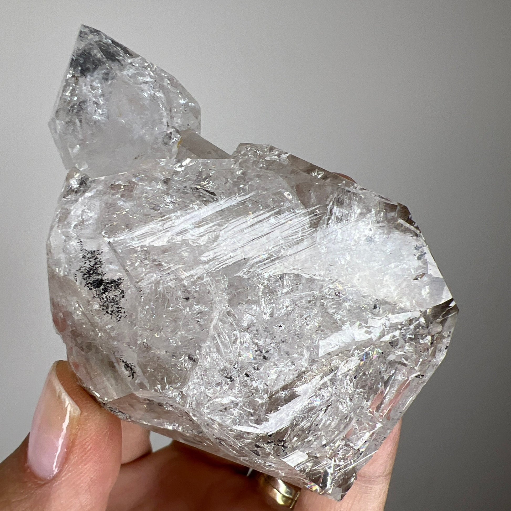 Amazing Piece!Herkimer Diamond Crystal Specimen, Herkimer Diamond