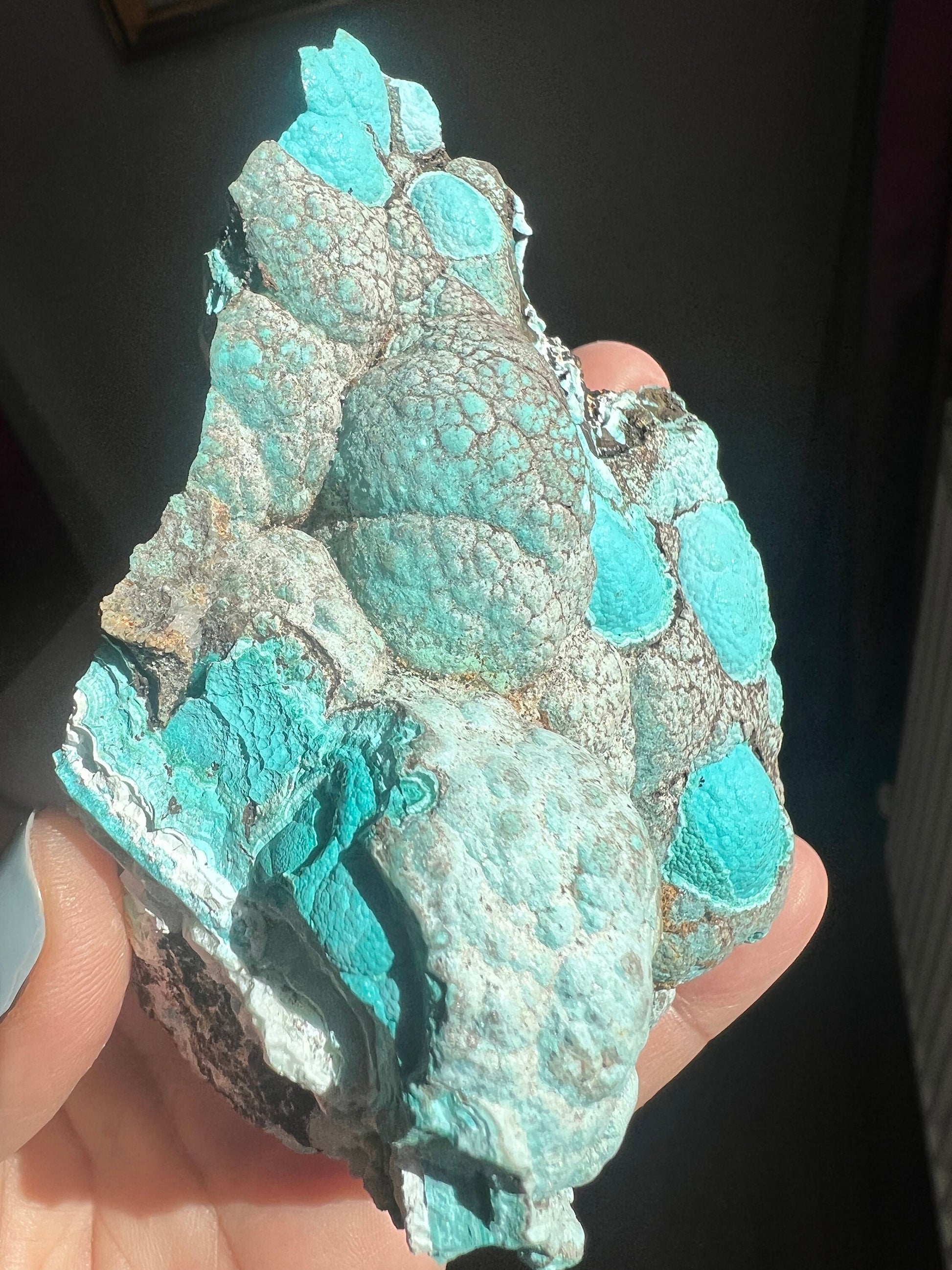 New Find! Blue Hemimorphite Specimen from Sivas, Turkey