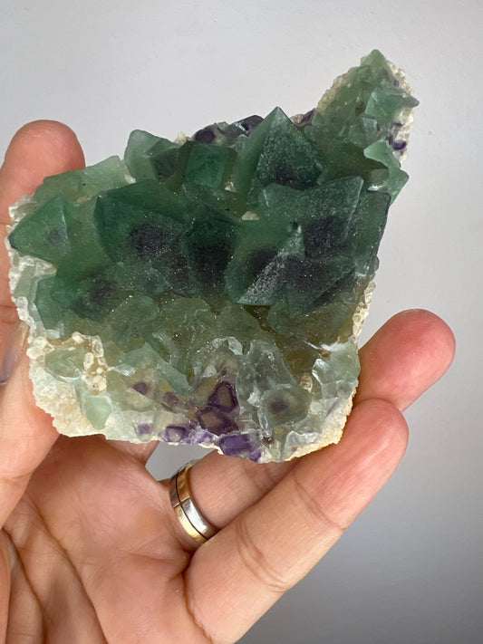 Perfect Piece! Octahedral De An Fluorite Specimen