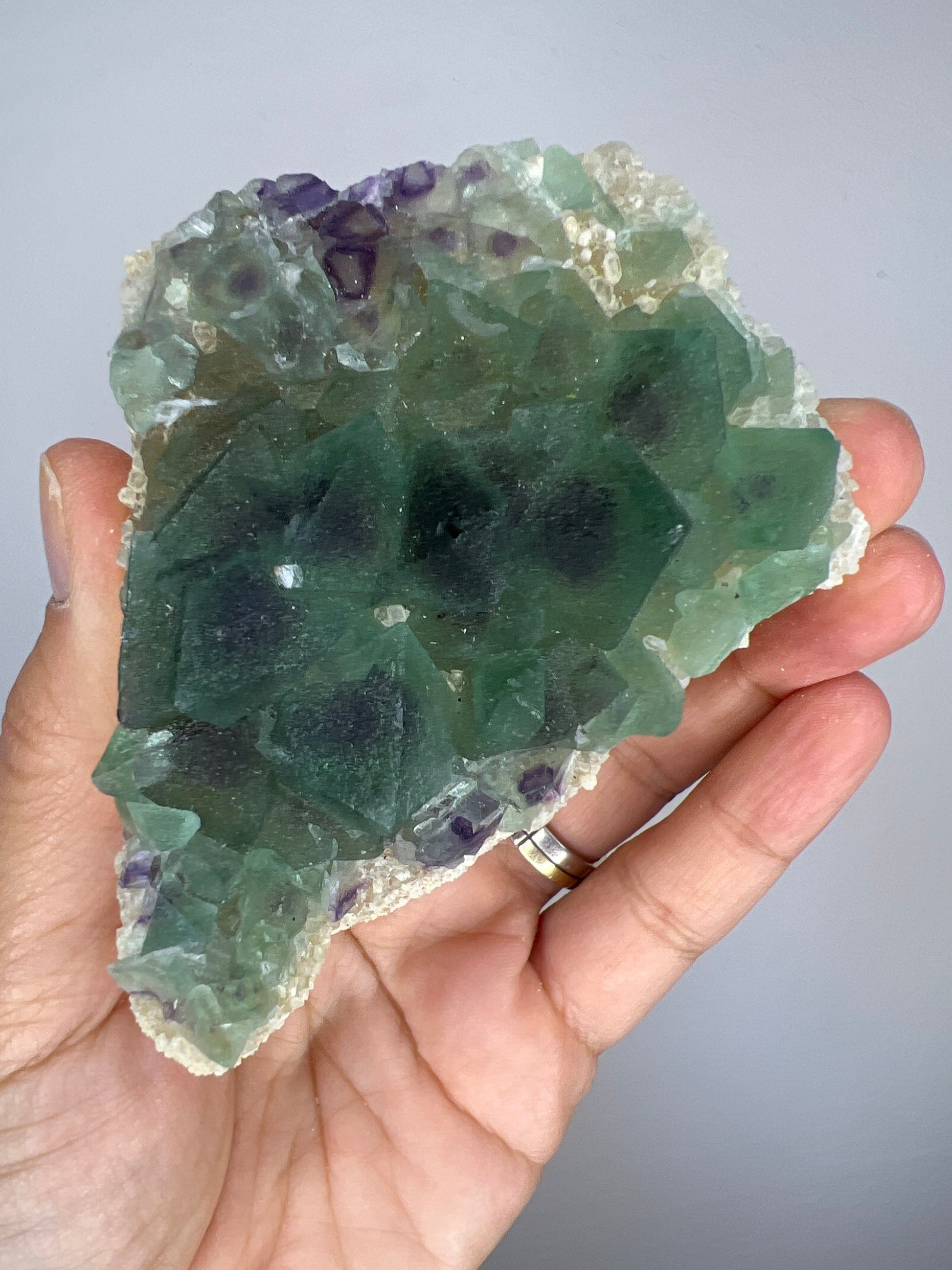 Perfect Piece! Octahedral De An Fluorite Specimen