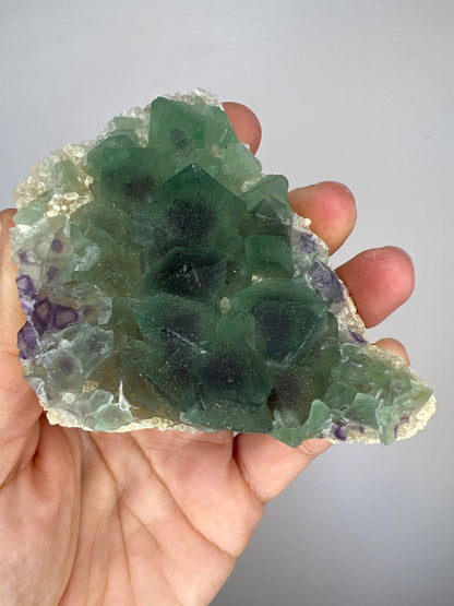 Perfect Piece! Octahedral De An Fluorite Specimen