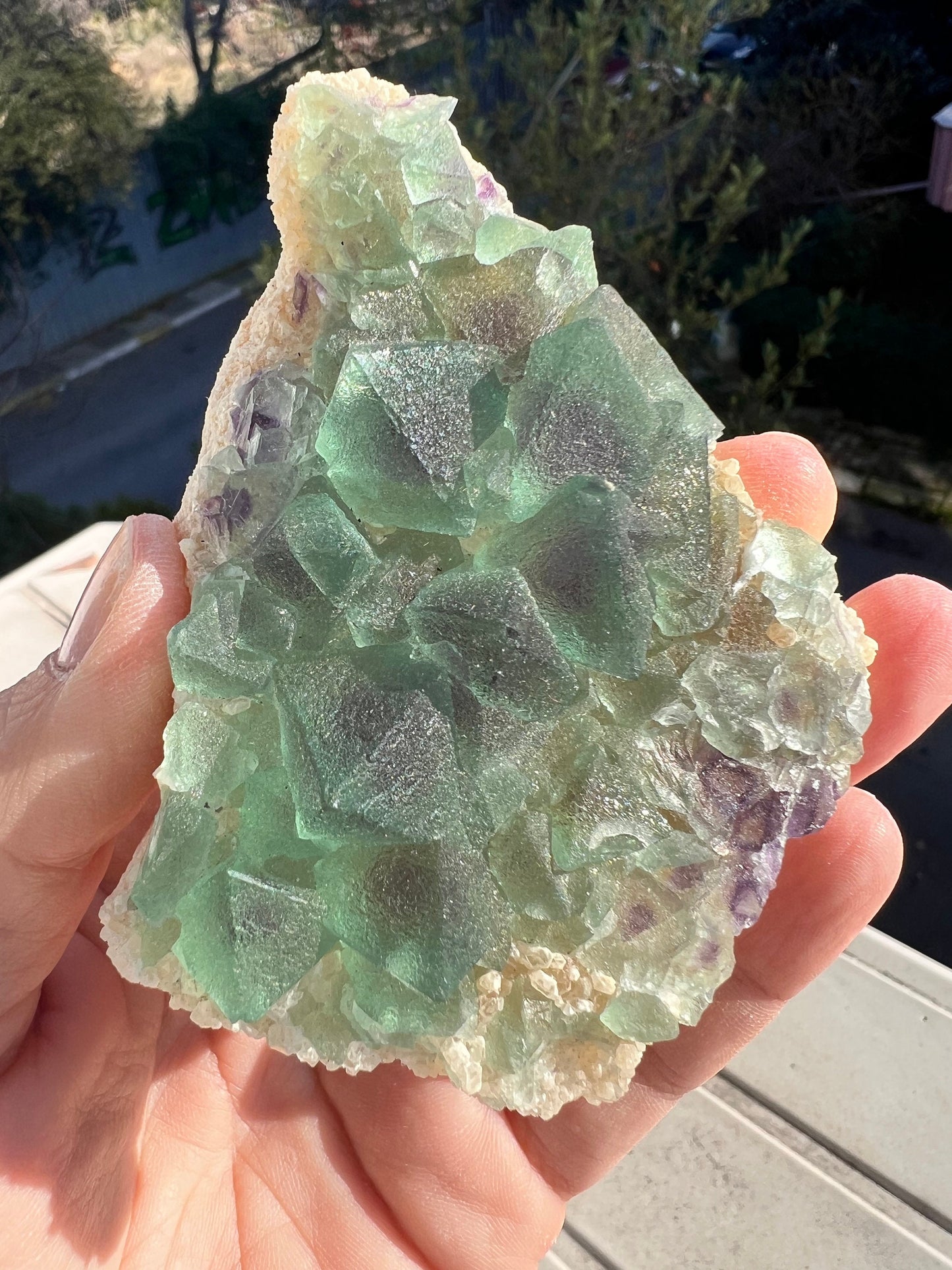 Perfect Piece! Octahedral De An Fluorite Specimen