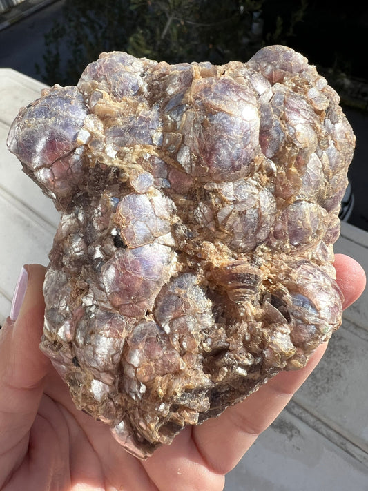 New Arrival!Shiny Botryoidal Lilac Lepidolite Crystal