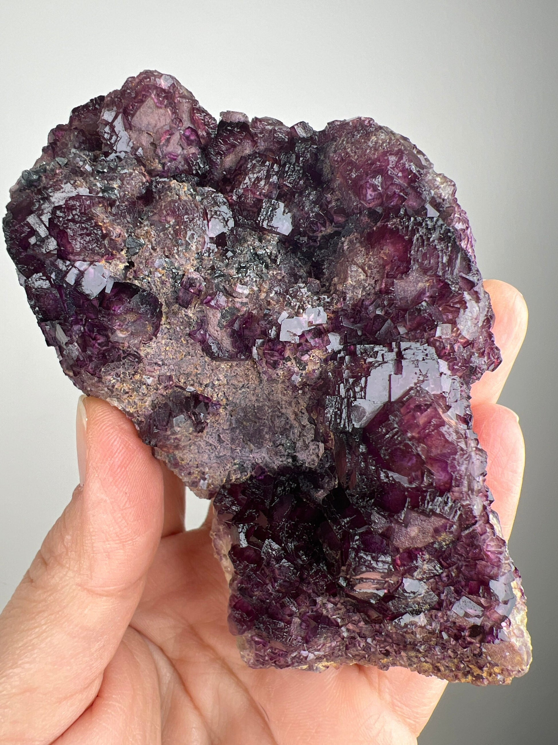 Fluorite for Neutralizing Negative Energy, Fluorite Crystal Specimen