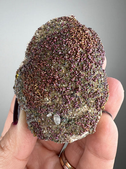 Rainbow Crystals! Chalcopyrite Mineral Specimen from Kosovo