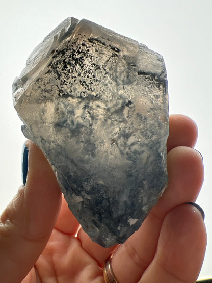 Rare Piece of Quartz ! Indicolite Quartz Crystal Specimen