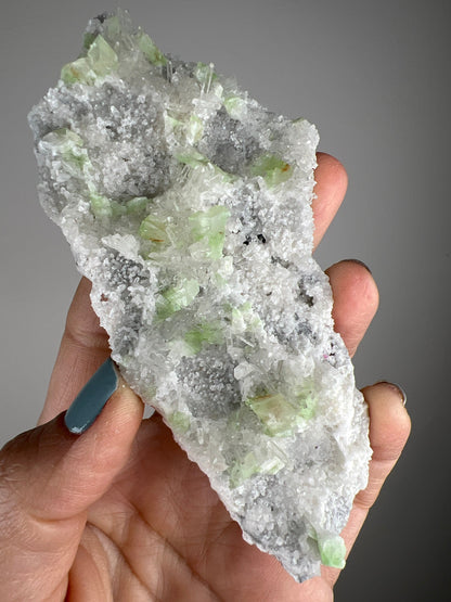 Green Augelite Crystal Specimen from Peru