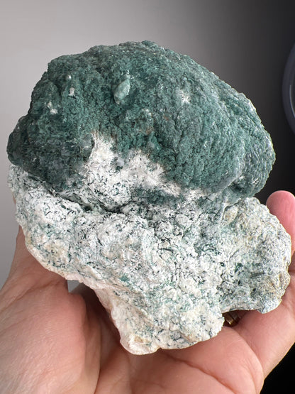 Broccoli Lovers! Green Heulandite Ball Crystal