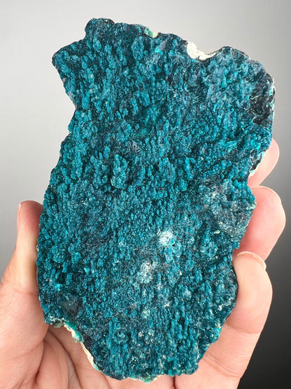 New! Pseudomorp Blue Chrysocolla Specimen from Peru