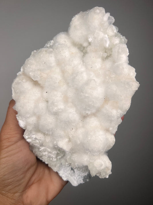 NEW!!! Apophyllite Crystal with White Okenite Specimen