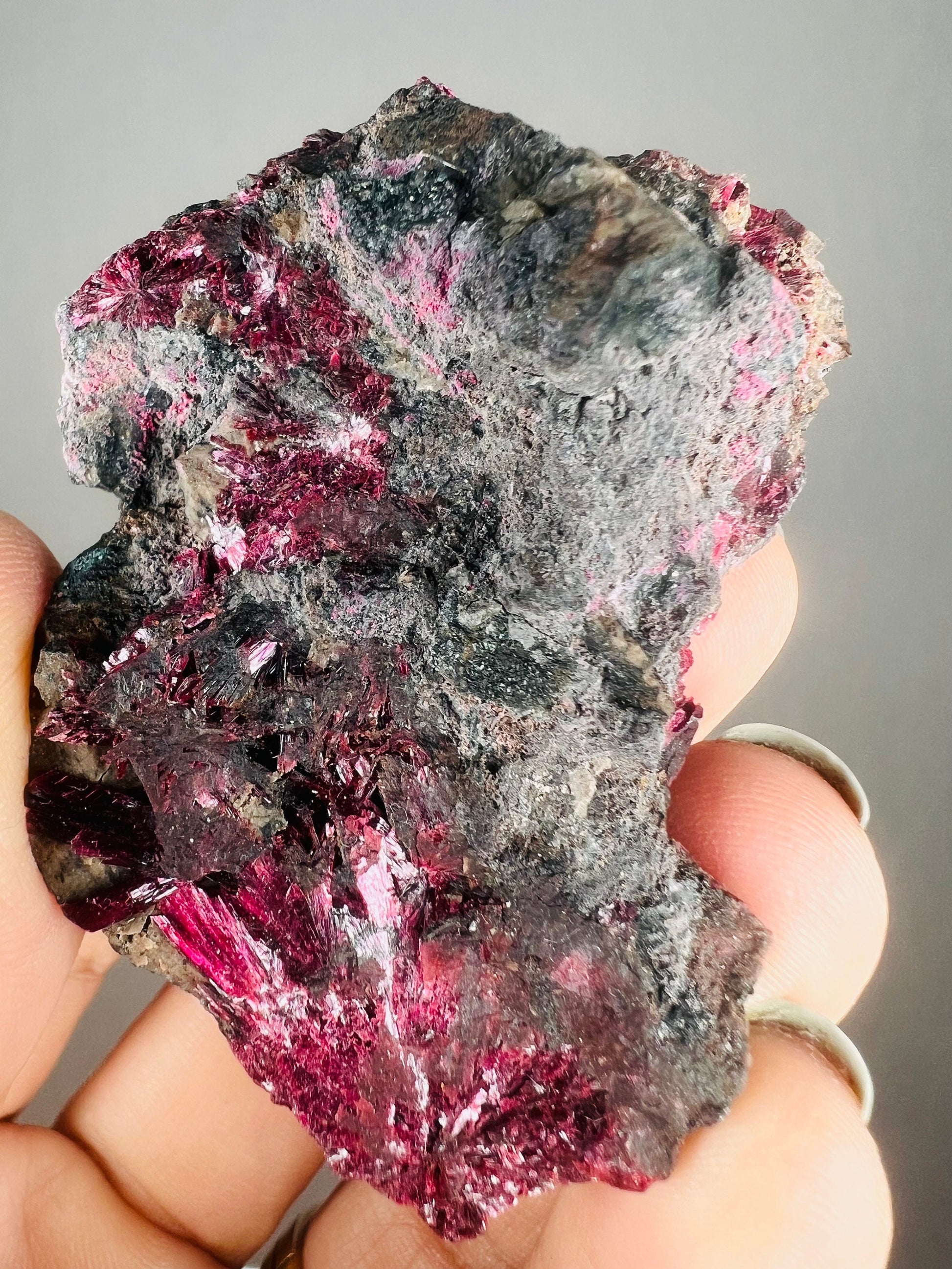 Stunning Piece of Pink Erythrite Crystal Cluster, Pink Erythrite Crystal