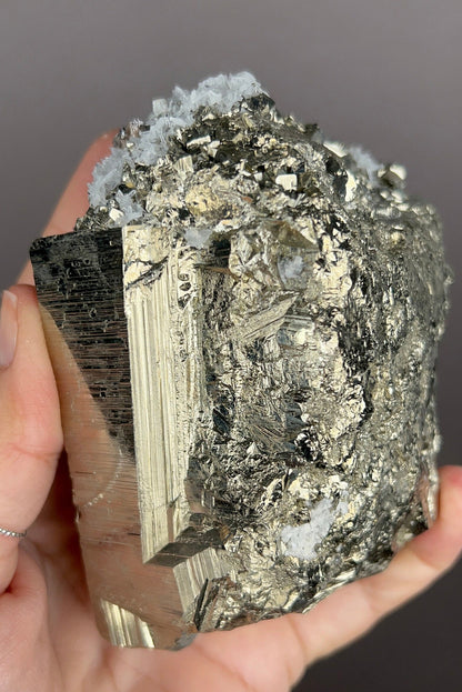 Lustrous Cubic Pyrites from Peru, Pyrite Specimen