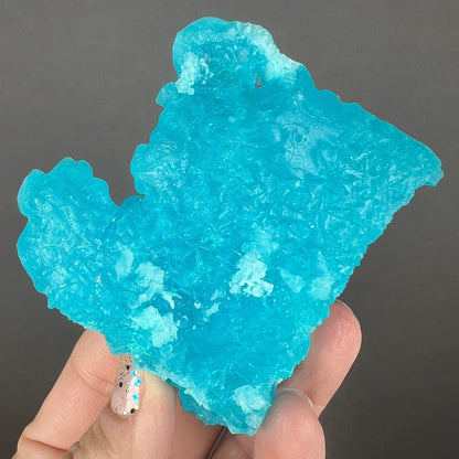Neon Blue Salammoniac with Lecontite Specimen from Chile
