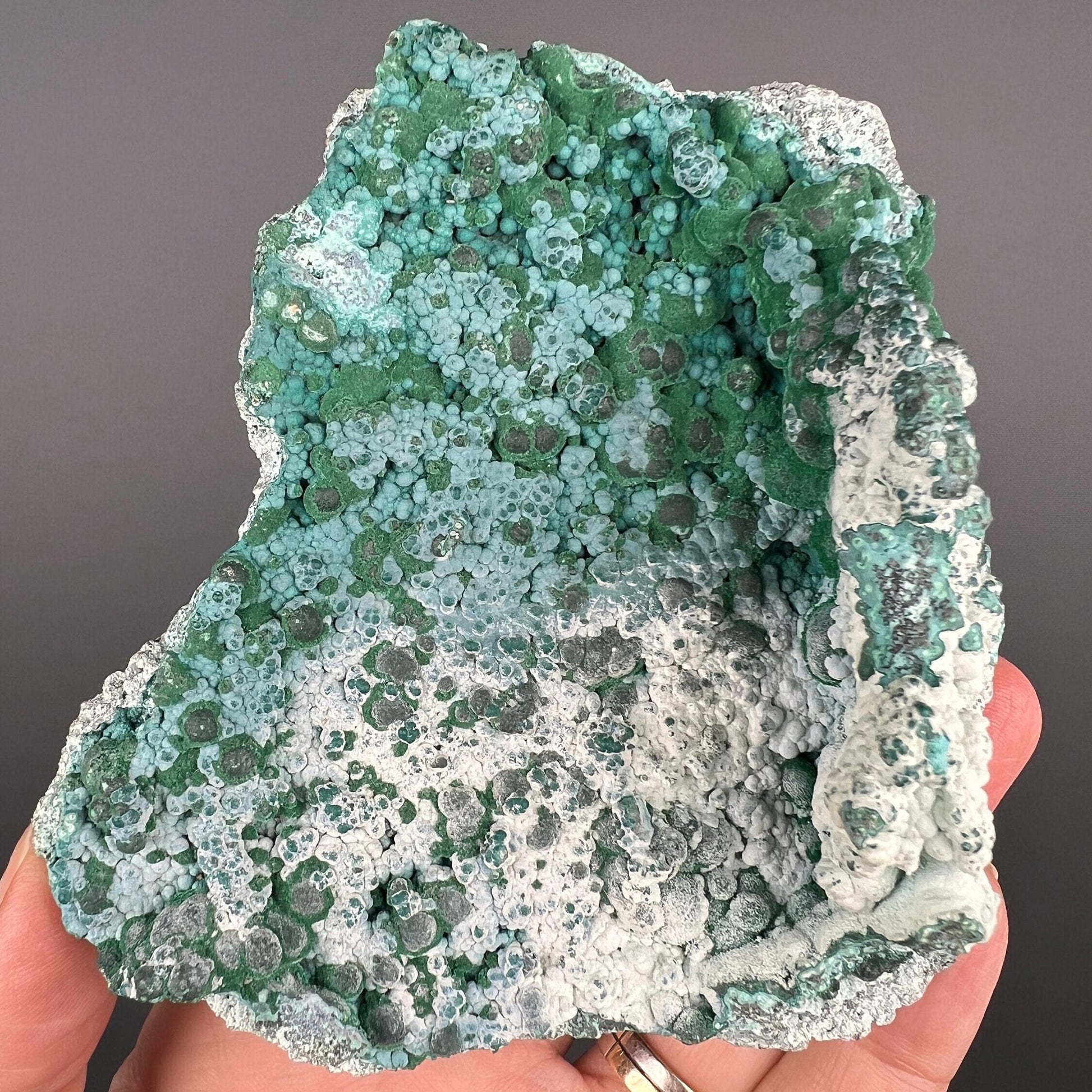 Lovely Piece! Malachite on Chrysocolla Specimen