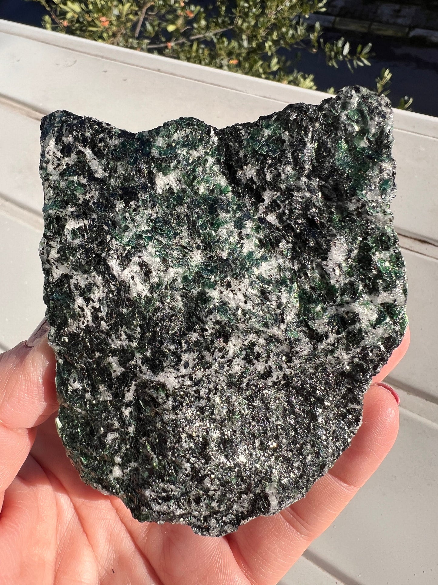 Amazing Green Color Glittery Fuchsite Crystal, All natural colors