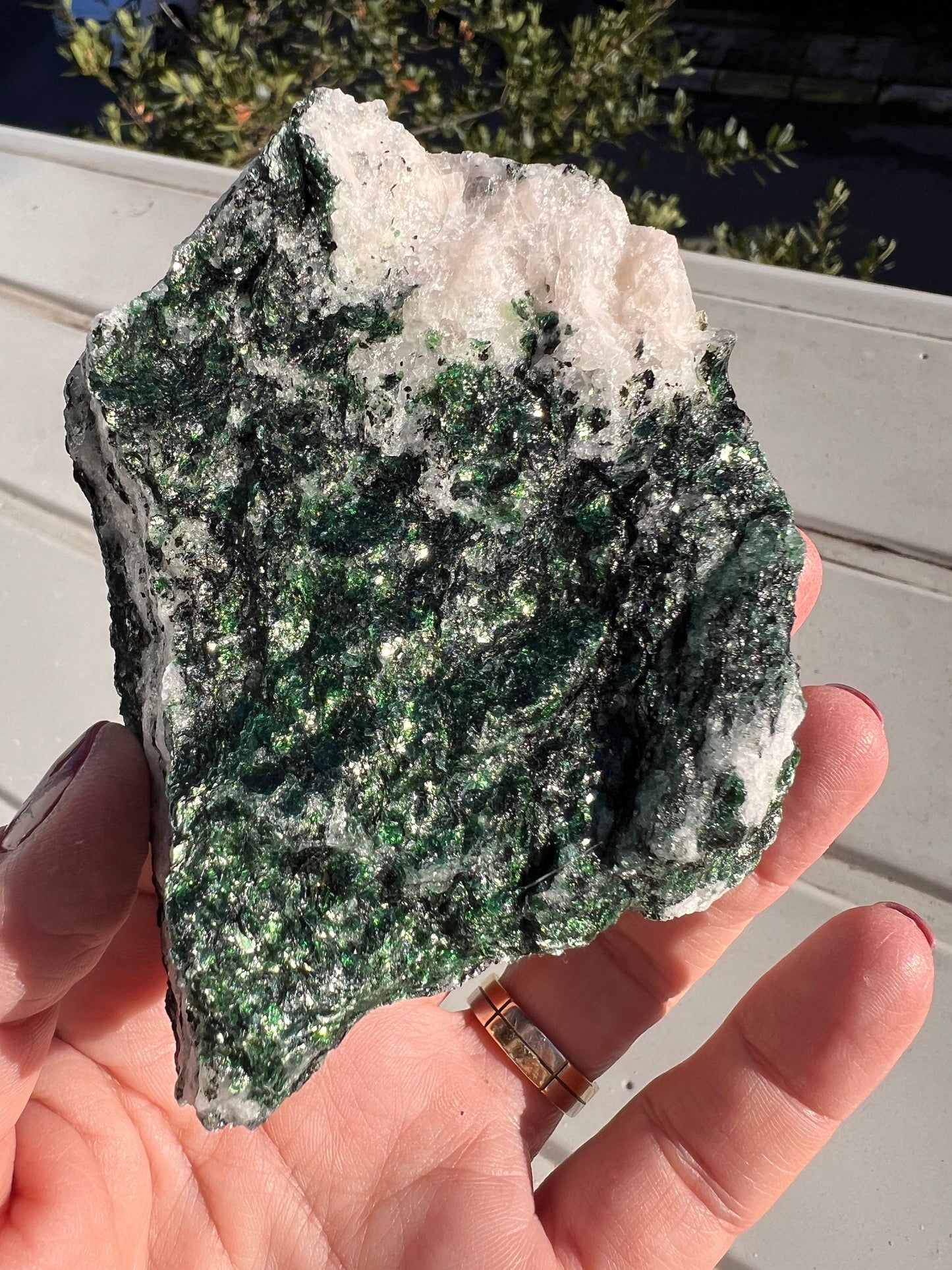 Amazing Green Color Glittery Fuchsite Crystal, All natural colors